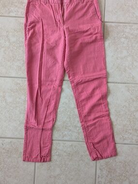 GAP Women's Coral Pink Casual Trousers